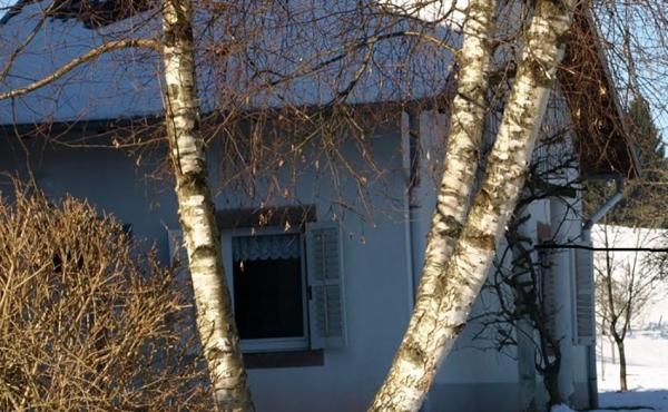 petit gite sous la neige